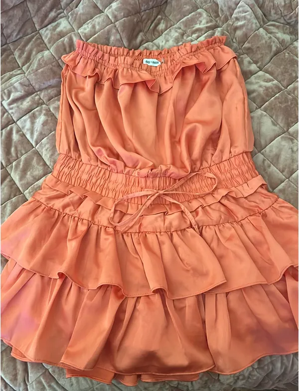 Orange Day Moon Boutique + Romper - Image 3