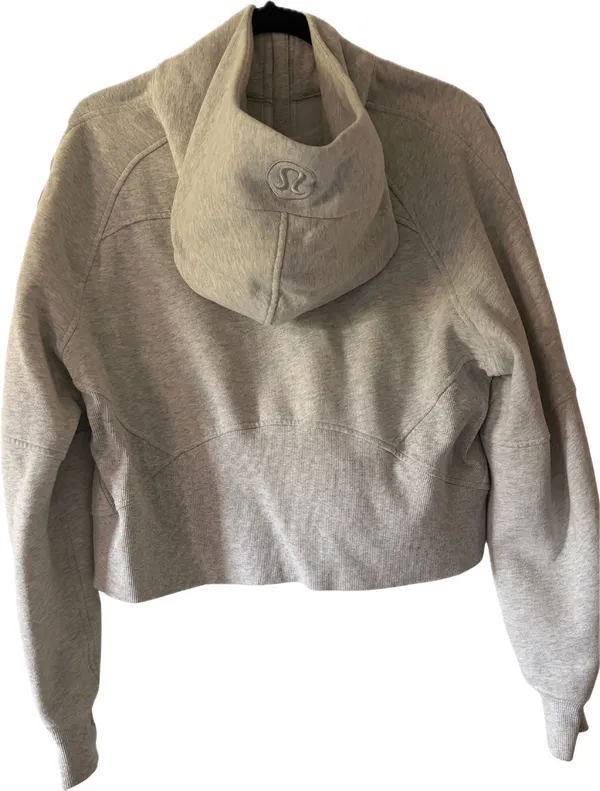 Lululemon Half-Zip Cropped Scuba Hoodie - Image 2