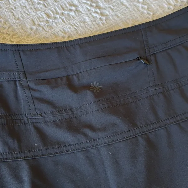 Athleta Black Skort with Moisture-Wicking Fabric - Image 8