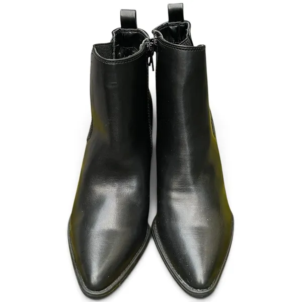 Naturalizer SOUL Micah Chelsea Boots Black Pointed Toe Block Heel Size 7 - Image 2