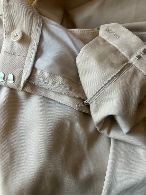 Brooks Brothers Beige Business Casual Preppy Pants Size 10 - Image 8