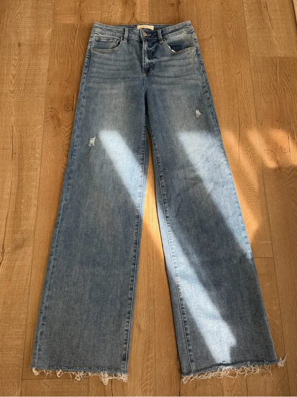 Risen Los Angeles Jeans wide leg size 11/30 - Image 3