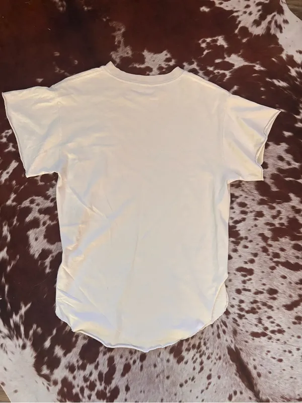 Lick swallow‎ suck Cream Graphic Tee - 'You Had Me at Tequila' sz small - Image 3