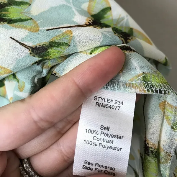 CABI butterfly wrap top - Image 6