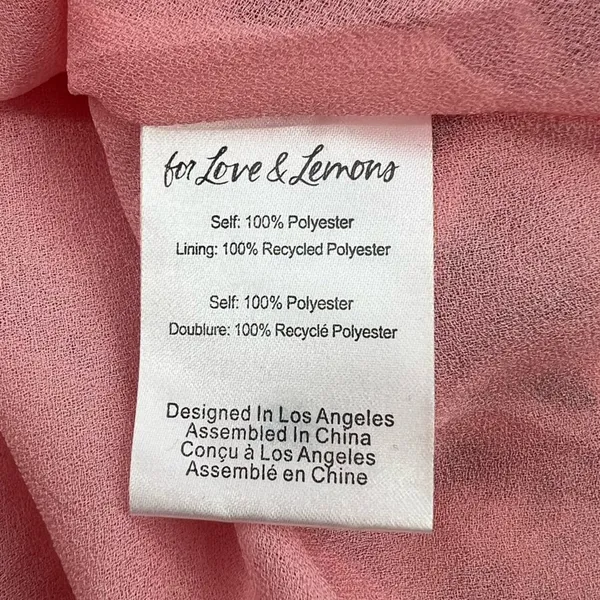 NWT‎ For Love & Lemons Guinevere Maxi Dress Pink floral Sz S - Image 8