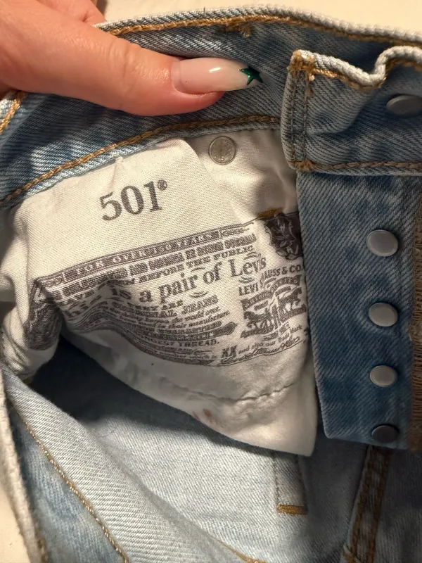 Levi’s 501 Shorts Denim - Image 6
