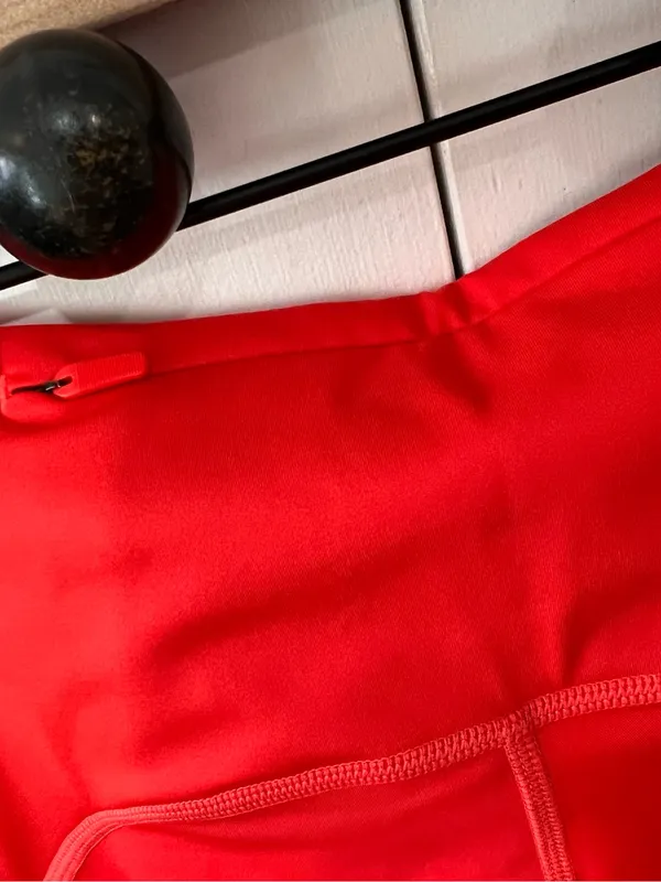 Nike Swift Dri-FIT Running Leggings Red High Rise 7/8 Length Women’s Small NWT - Image 16