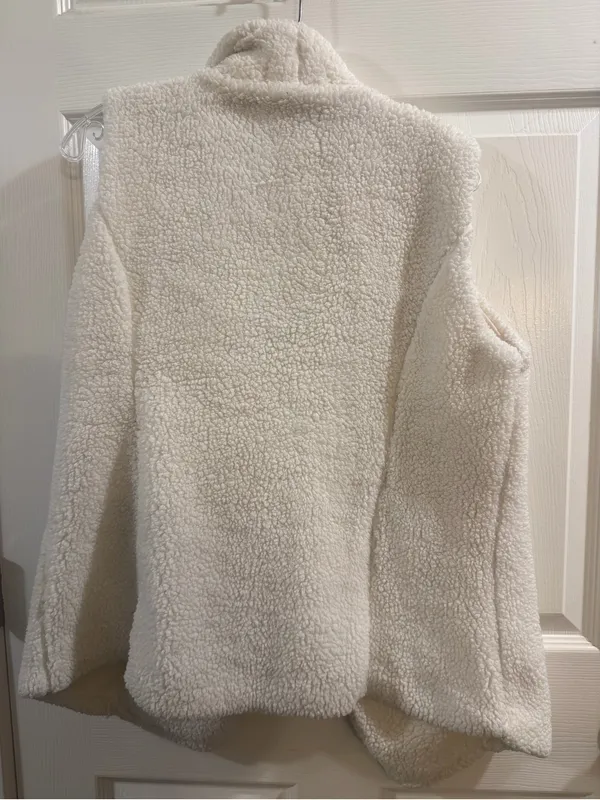mesh+lace Sherpa Vest Size XL - Image 6