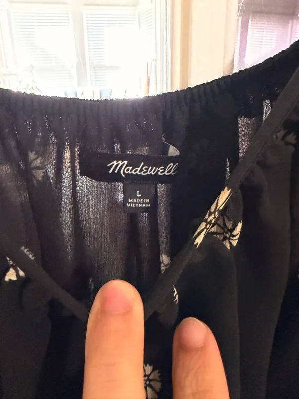 Madewell Floral Blouse - Image 2