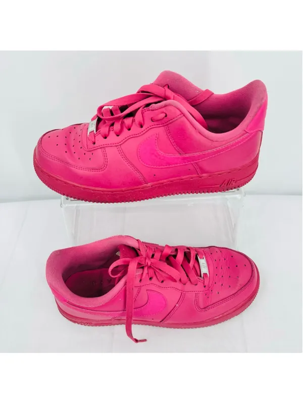 Nike Air Force 1 '07 Fireberry Pink DD8959-60 AF1 RARE Limited Edition Women 8.5 - Image 2