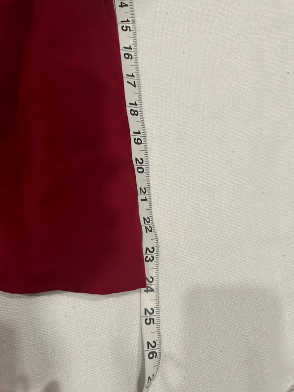 Abercrombie Red Long Sleeve Mini Dress - Image 9