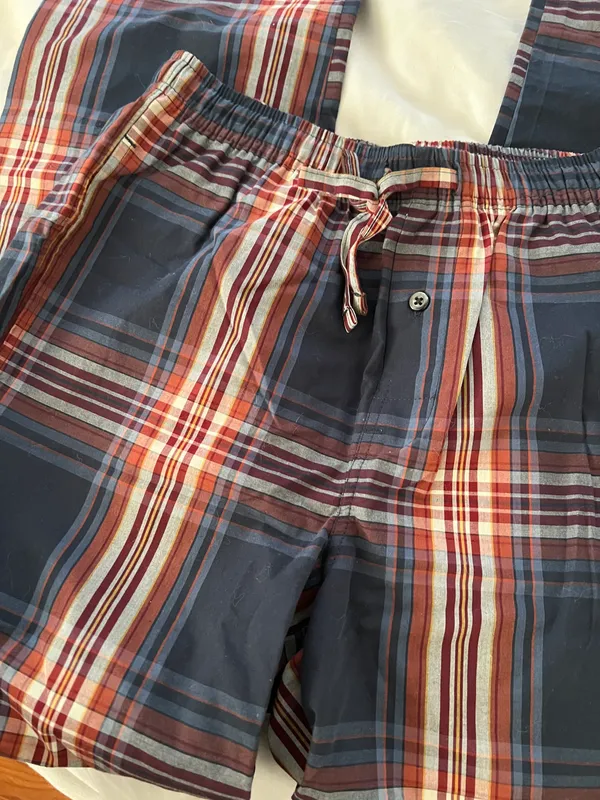 Amazon plaid stripe pj pants - Image 4