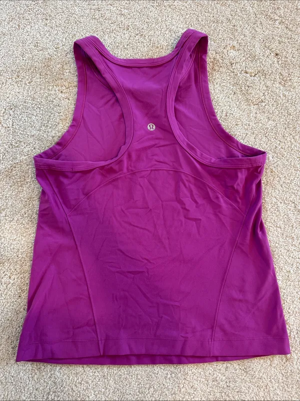 lululemon Purple- align waist length Racerback Tank Top - Image 2