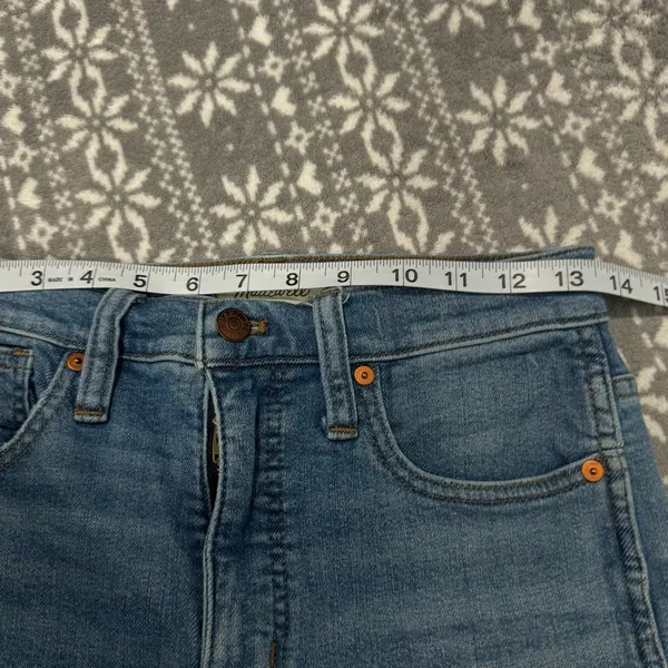 Madewell Stovepipe Jean Euclid Wash Size 26‎ Minimalist Casual Preppy - Image 11