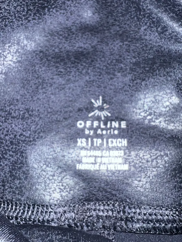 Aerie Navy Sparkle Leggings - Image 7