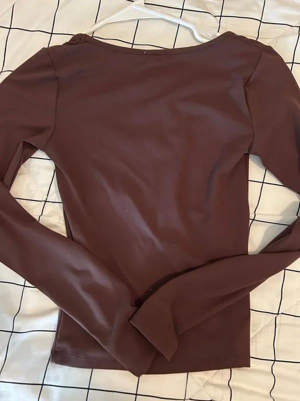 Brown cotton on long sleeve  - Image 2