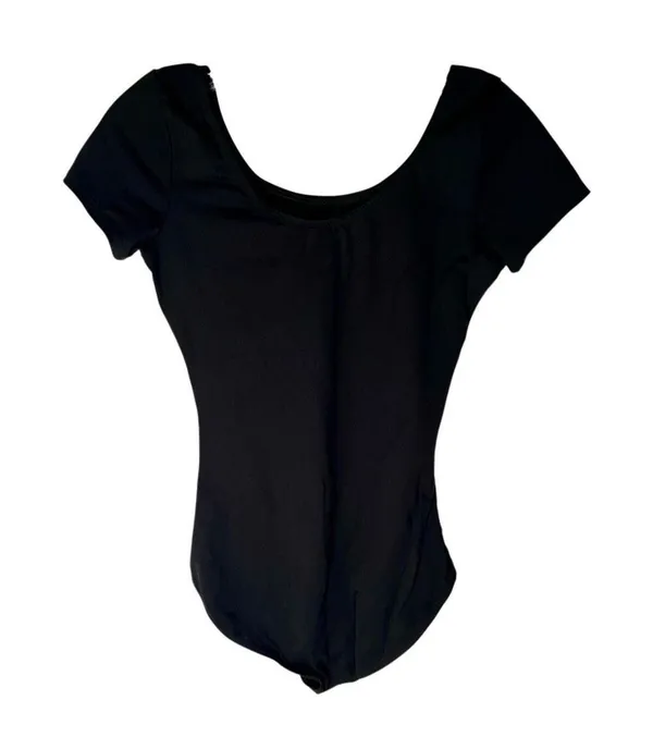 Capezio Studio Collection Short Sleeve Leotard Bodysuit Size Large - Image 2
