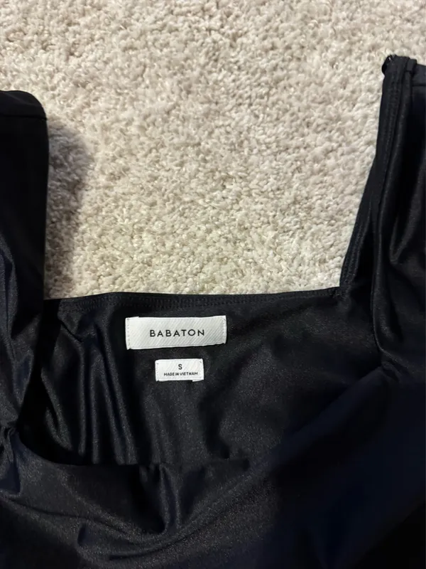 Babaton Aritzia Bodysuit Contour Black - Image 3