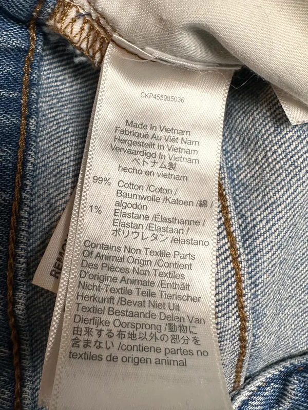 Madewell The Perfect Vintage Jean Womens 28 High Rise Slim Straight - Image 8
