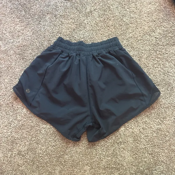 Lululemon Navy Blue Shorts Lightweight Elastic Waist - Image 2