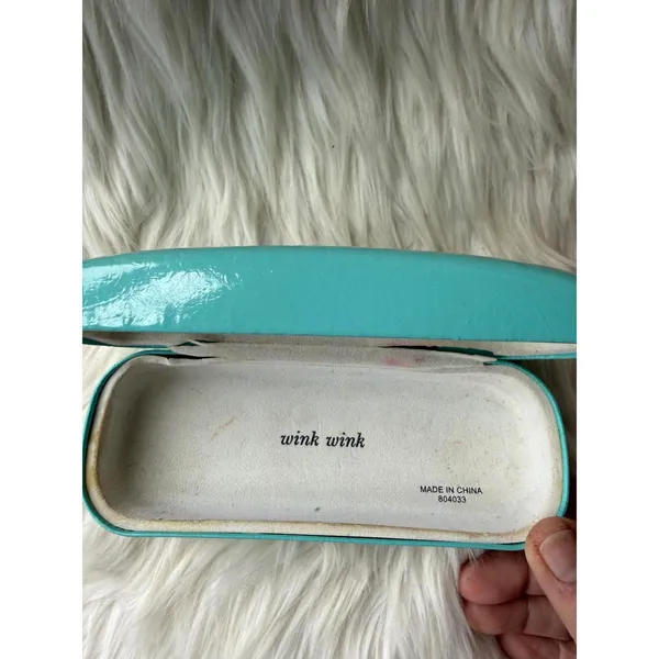 Kate Spade New York Turquoise Eyeglass Case - Image 3