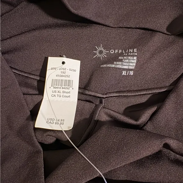Aerie Brown Crossover Leggings - Image 2