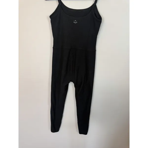 Beyond Yoga Beyond Yoga Spacedye Uplevel Midi Jumpsuit Black Sz M NEW $138 MSRP - Image 13