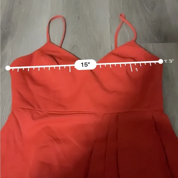 Lulus Reinette‎ Rust Red Sleeveless Pleated Overlapped Midi Dress Size S - Image 11