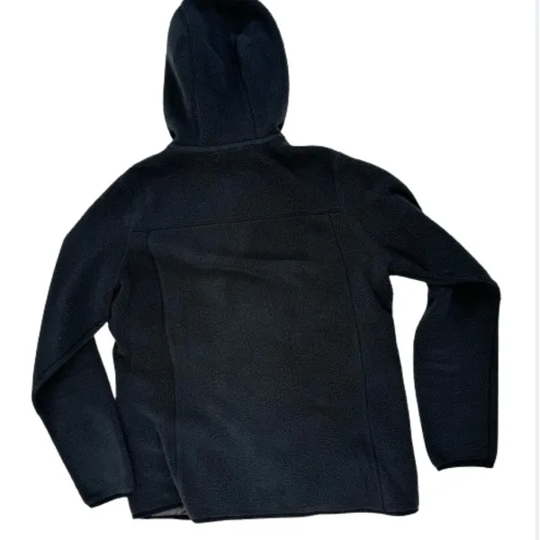L.L. Bean Full Zip Fleece Jacket Black Size M - Image 2