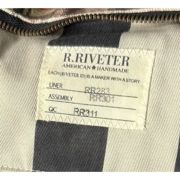 R.Riveter Otto Canvas Leather Tote Crossbody Bag Floral Breast Cancer Awareness - Image 13