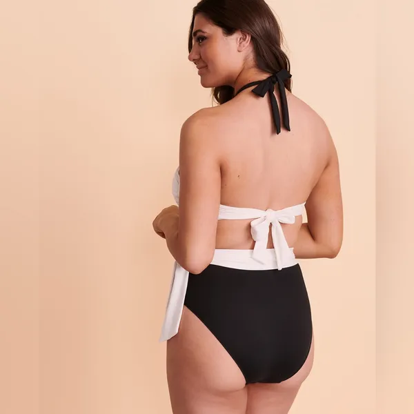 NWT Lauren Ralph Lauren BEL AIR Halter Bandeau Bikini Top - Image 3