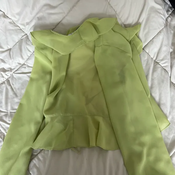 Tiger Mist Green Sheer Long Sleeve - Image 5