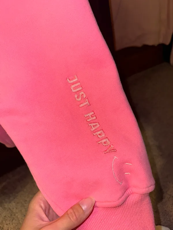 Sunkissed Coconut Oversized Graphic Sweatshirt Pink Size XL - Image 3
