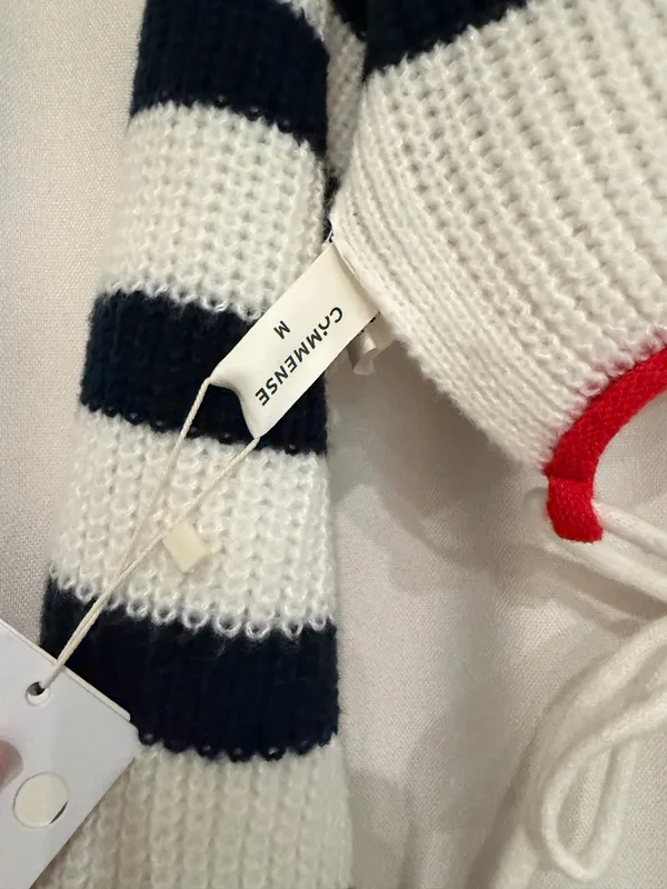 Commence striped cropped sweater - Image 2