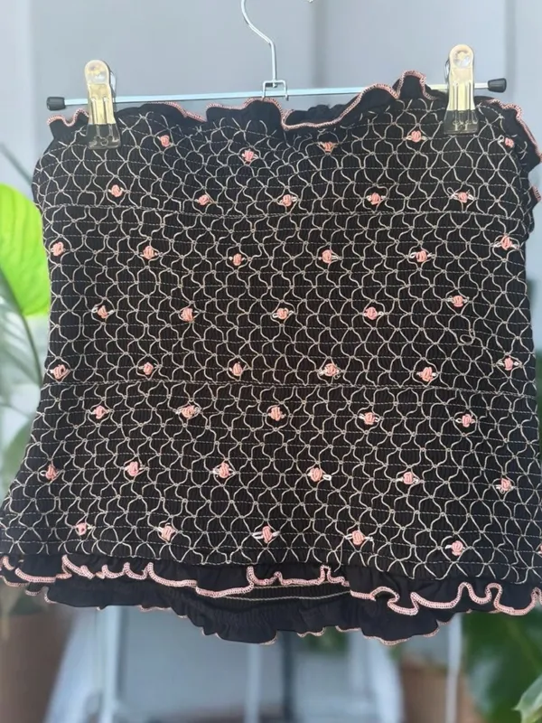 Free People NWT Field of Roses Tube Top Large - Image 2