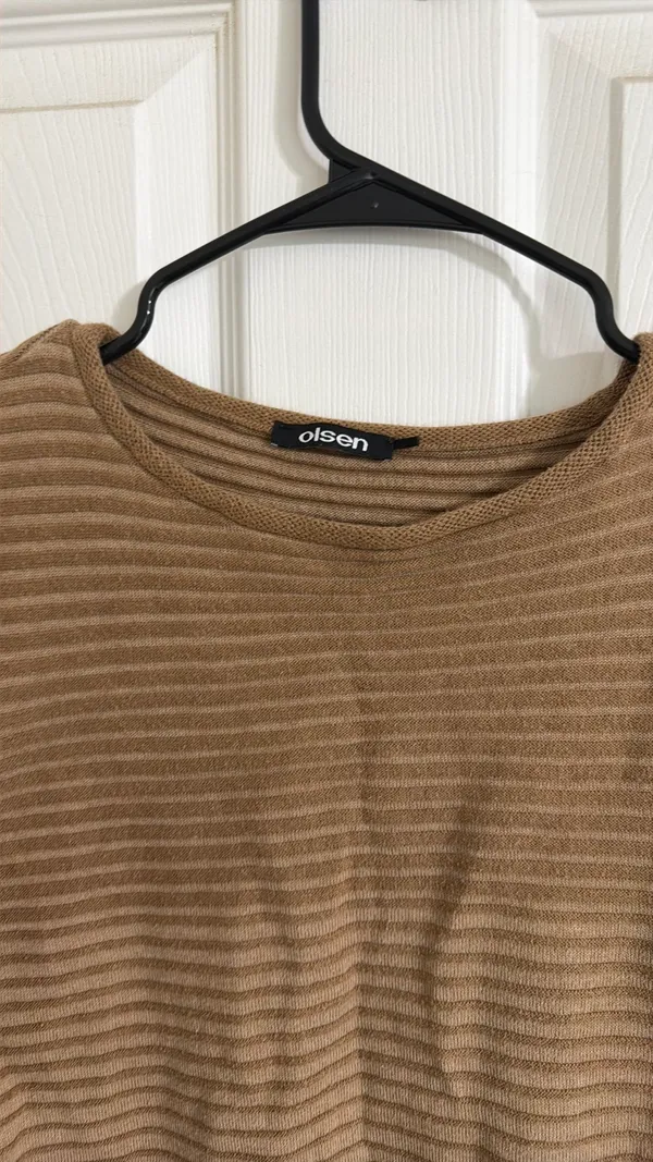 Olsen long sleeve shirt Brown Size M - Image 2