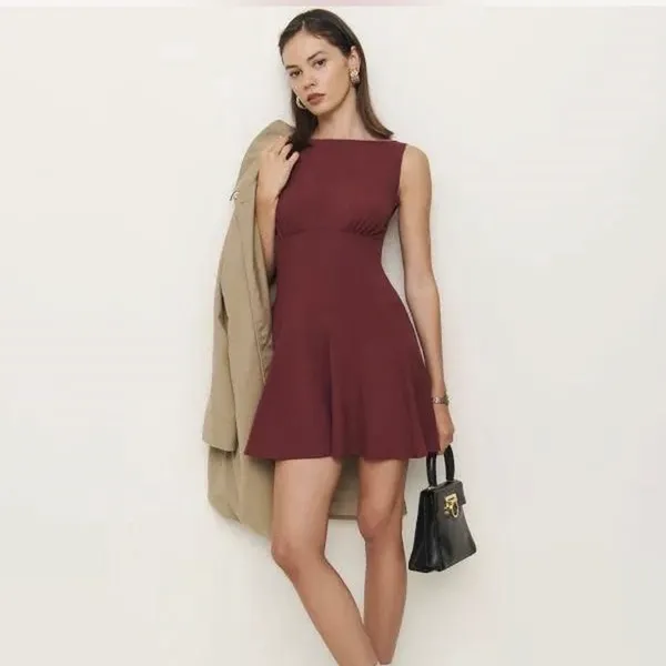 Mayve Reformation Knit Dress XS - Image 5