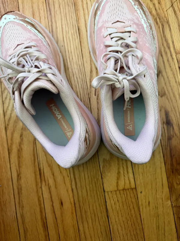 Hoka Stinson ATR 7 Trail Running Shoe Rose Latte Blossom 8.5 - Image 8