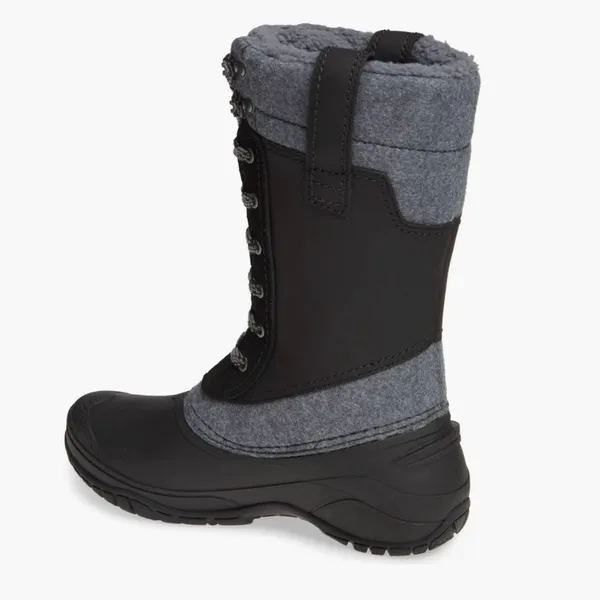 The North Face Shellista III Mid Winter Boots Women’s Black & Grey Size 6 - Image 2