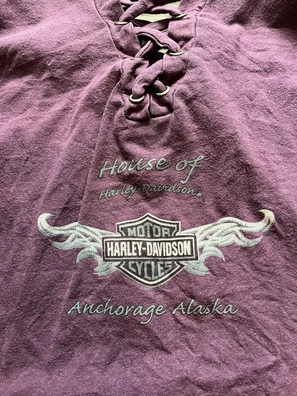 Harley Davidson Vintage Graphic Long sleeve Tee - Image 5