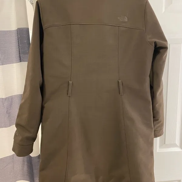 The North Face TNF Apex long trench coat medium - Image 6