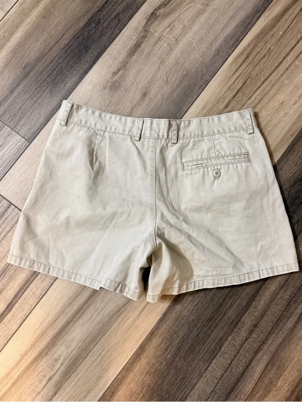 American‎ Eagle Tan Khaki Chino Shorts Women’s Size 6 Casual Summer Preppy - Image 5