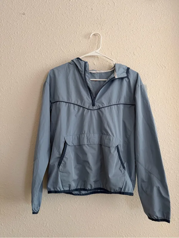 Wrangler Light Blue All-Terrain Jacket with Red Logo - Image 5