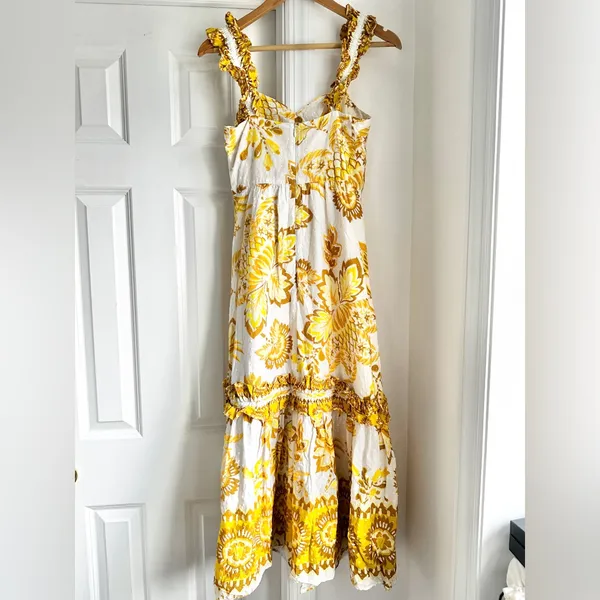 Farm Rio Aura Midi Dress - Image 8
