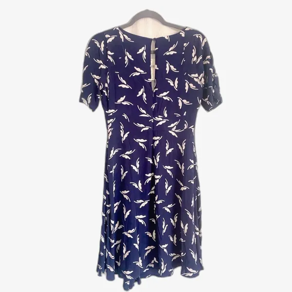 NWT Anthropologie Maeve Fern Ruched Dress 4 Fit & Flare Button Down Cottagecore - Image 11