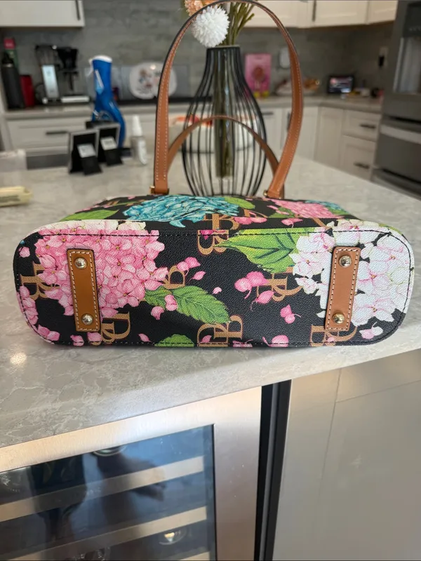 Dooney & Bourke Hydrangea Monogram Miller Shopper Tote - Image 3