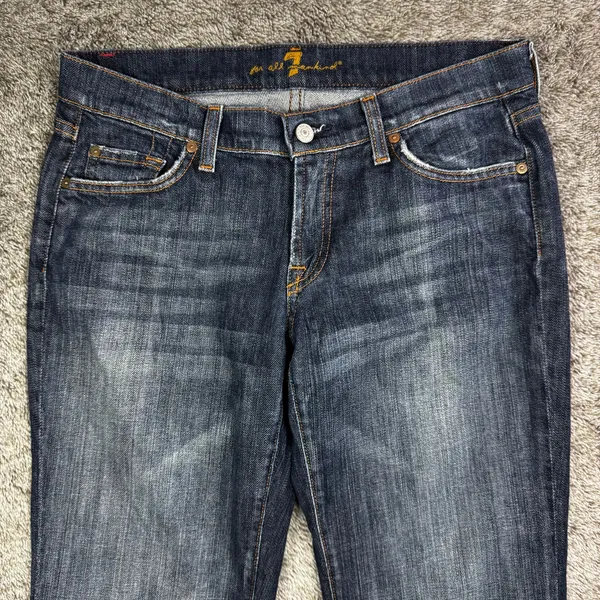 7 For All Mankind Denim Jeans Bootcut Women's 29 - Image 4