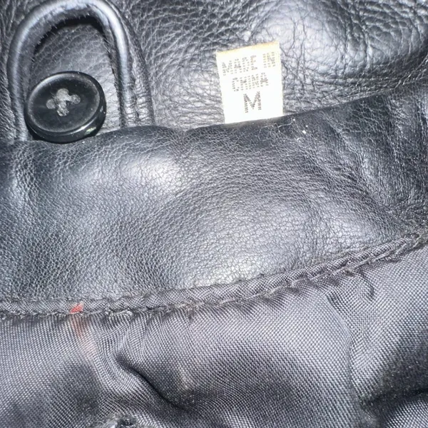 Copper‎ Key Clothing Company Vintage Black Leather Motorcycle Jacket Womens Moto - Image 7