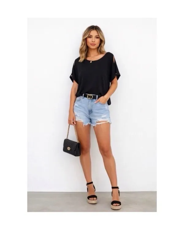 Ann Taylor Black Top - Image 3