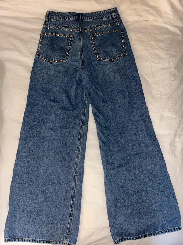 House of Harlow 1960 Medium Blue Denim Jeans - Image 2